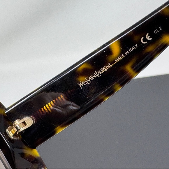 Yves Saint Laurent Sunglasses YSL 6350/S 086HA Tortoise 61 []16 Scratched lenses - Picture 6 of 15
